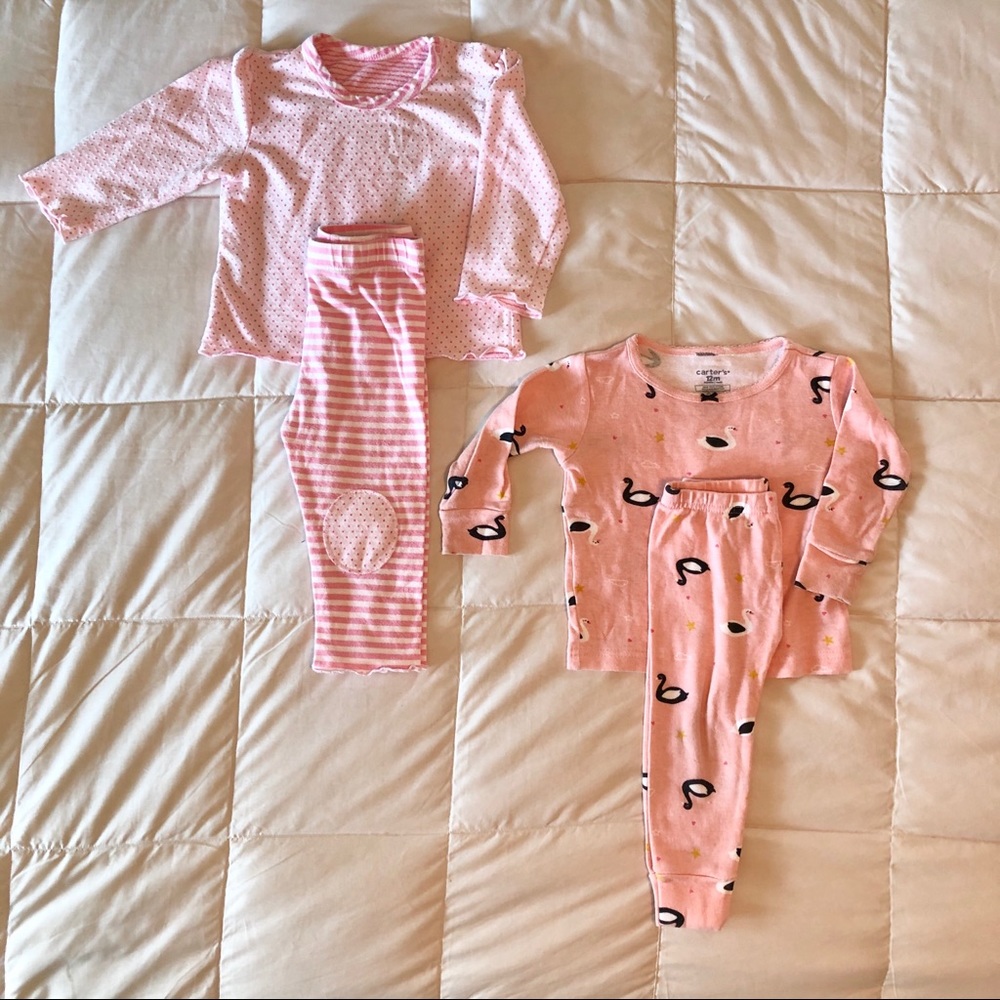 ☀️3/$20 Girls’ Pajama Sets-12 mo